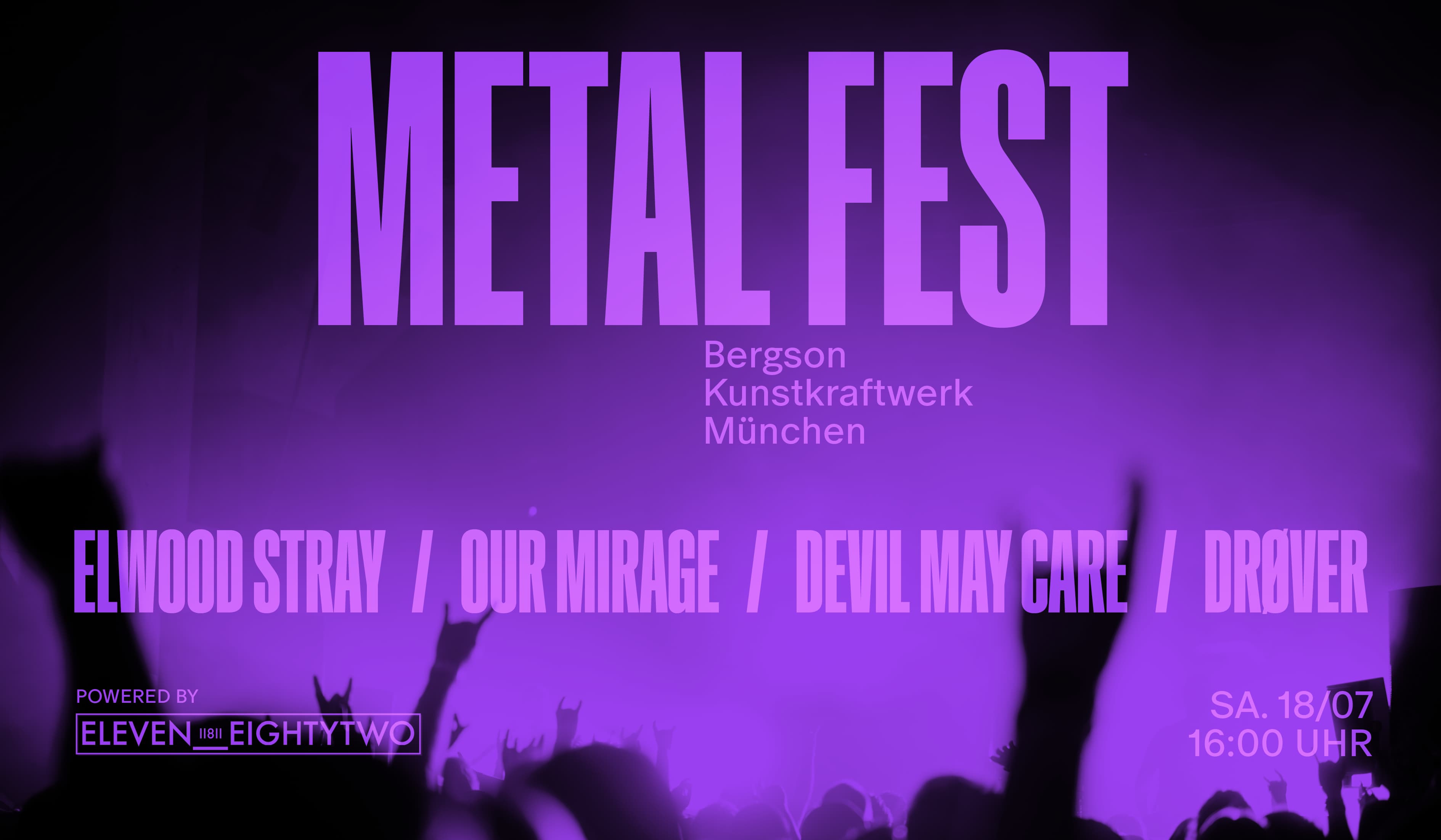 Promotional image for Bergson Metal Fest.