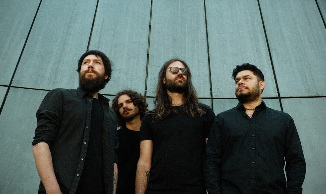 Promotional photo for Munich alt-rock band Digital Carbs, credited to photographer Lena Goth.