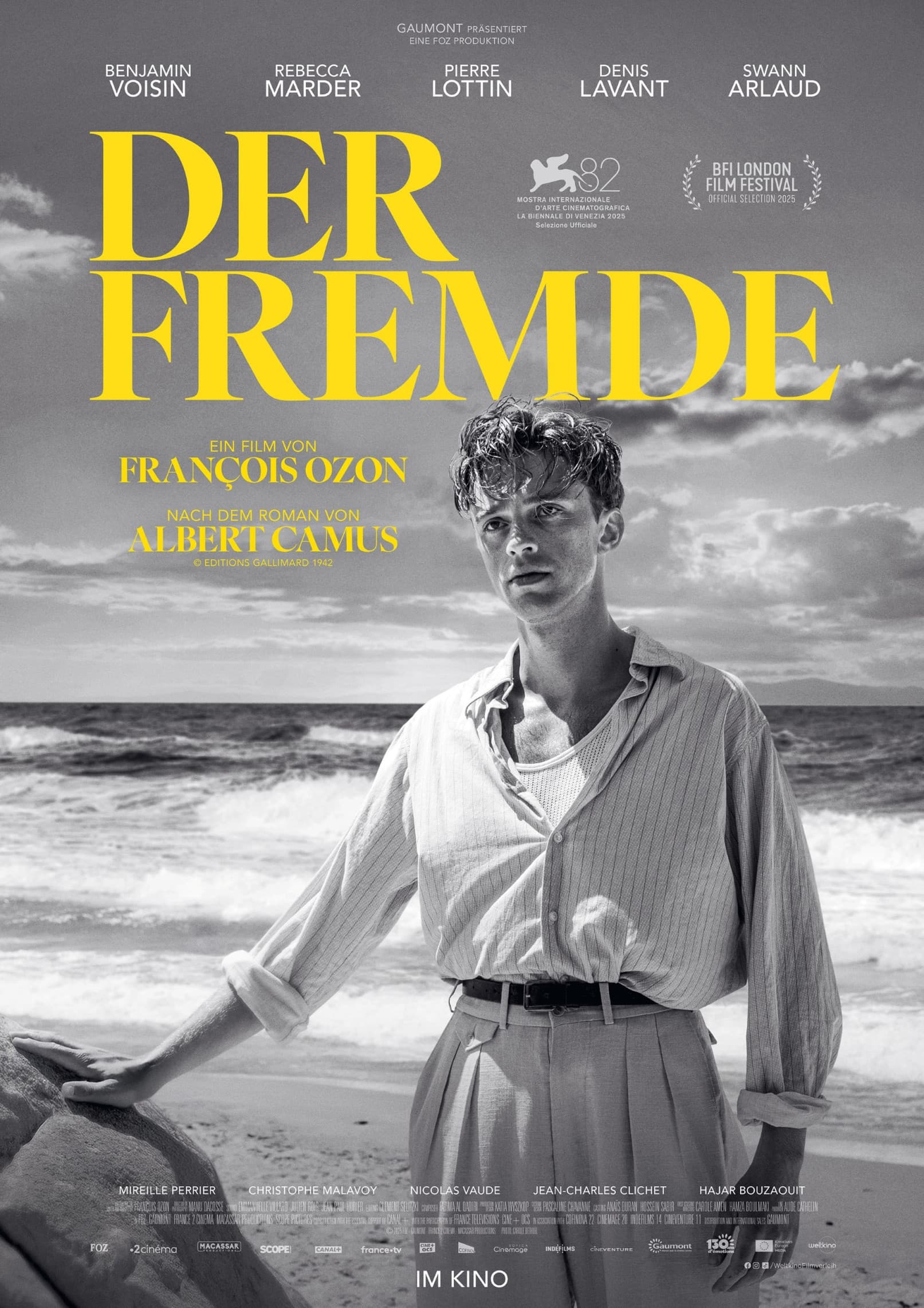 Film poster for Der Fremde.