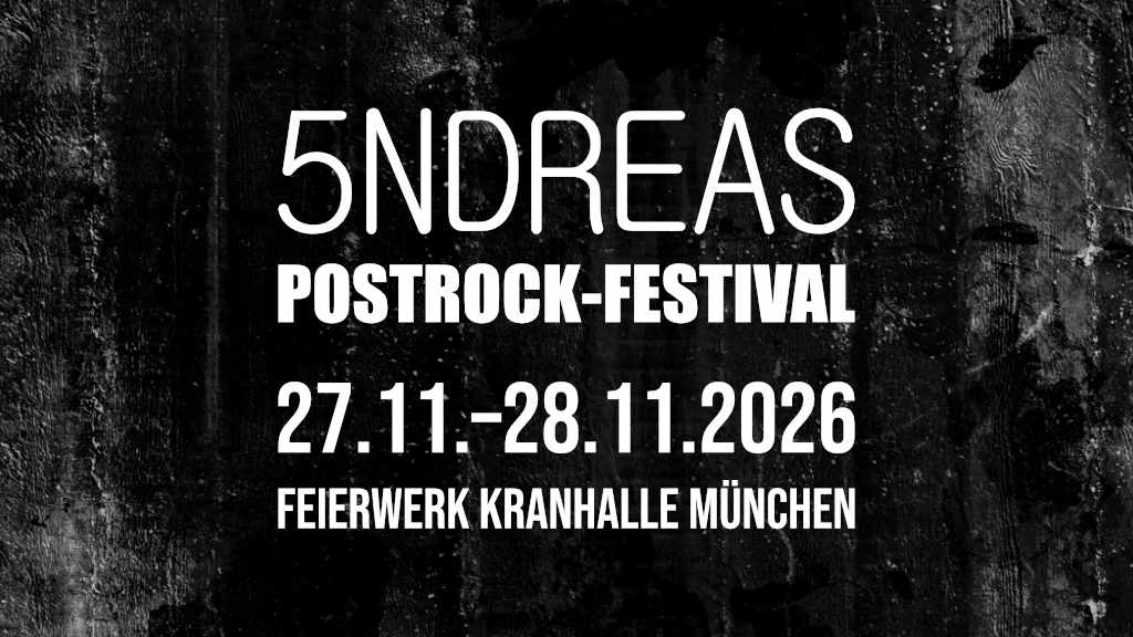 5NDREAS Postrock Festival promotional artwork