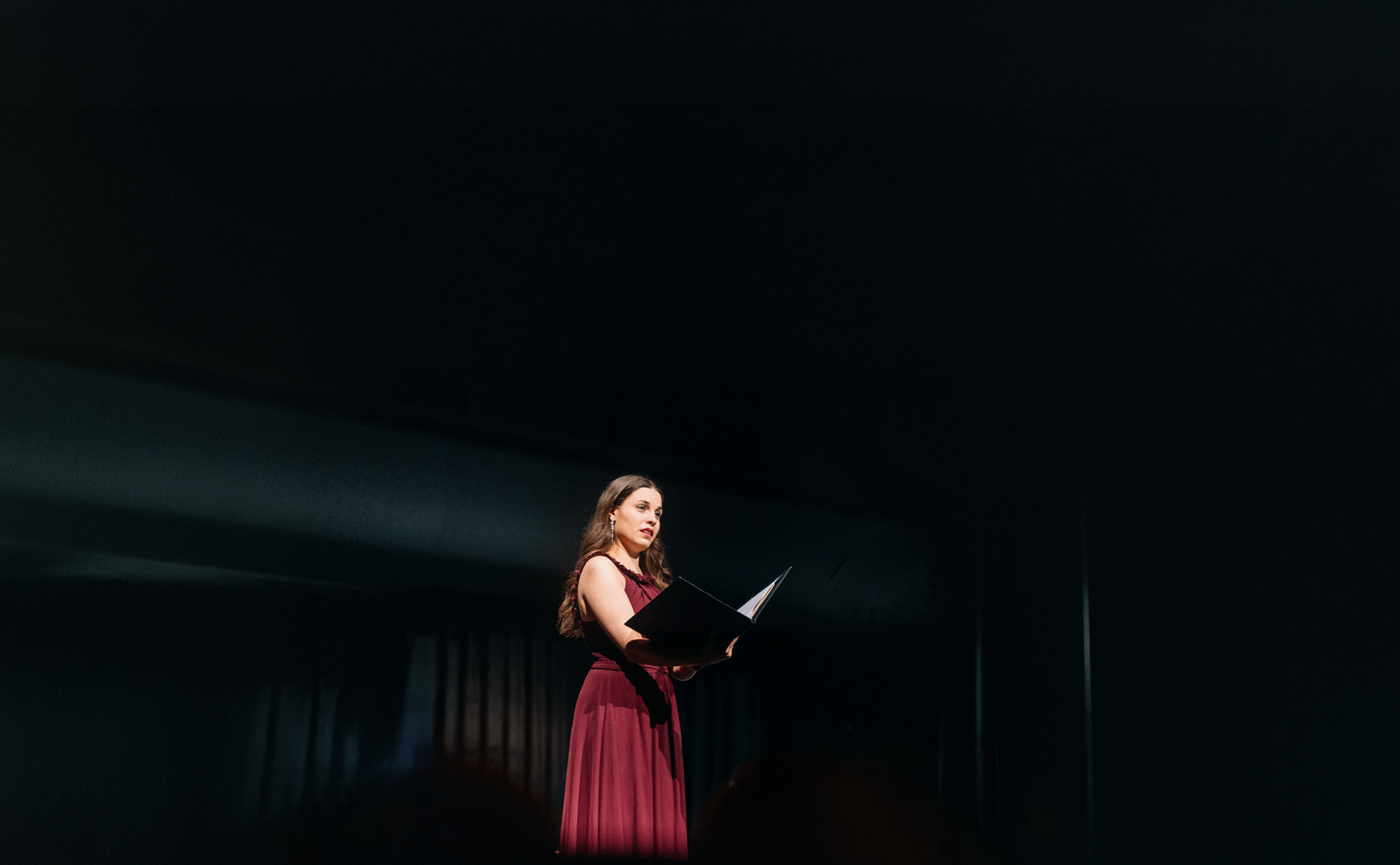 Promotional artwork for a Bergson classical song recital.