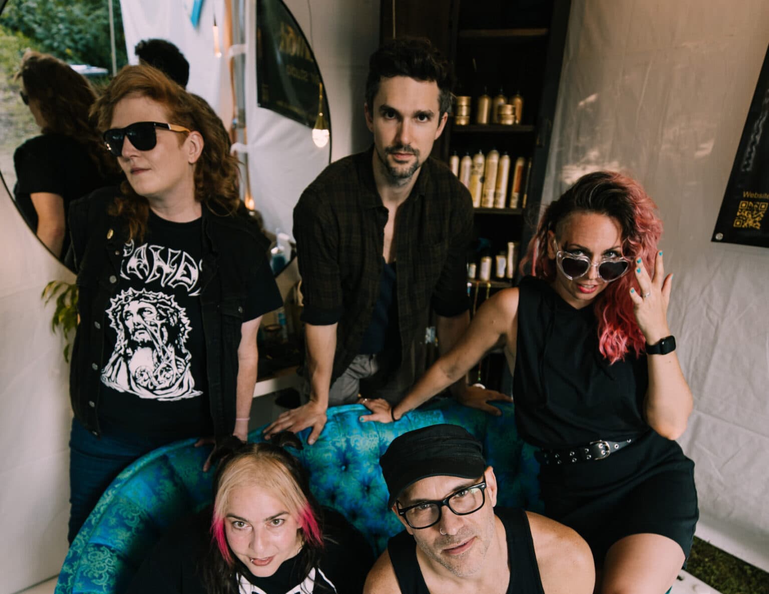 Promotional photo of the band War On Women.