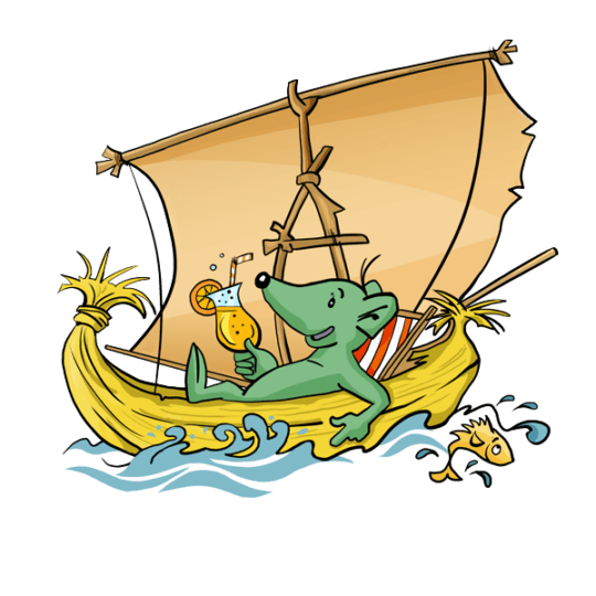 Promotional image for Isi und die Geheimnisse des Alten Ägypten.