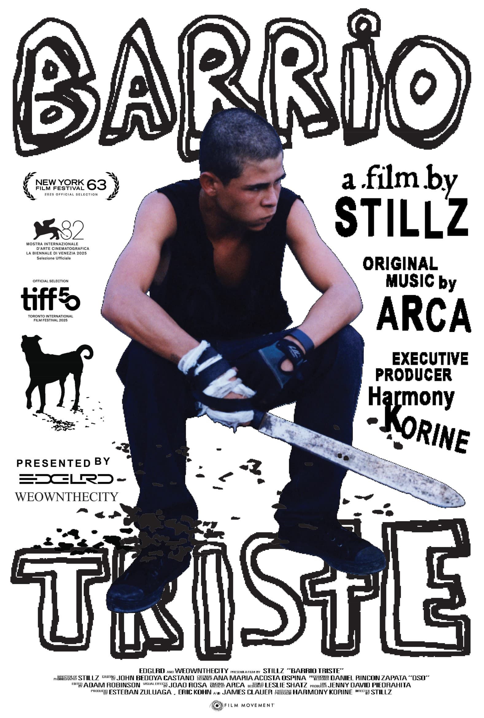 Poster artwork for Barrio Triste.