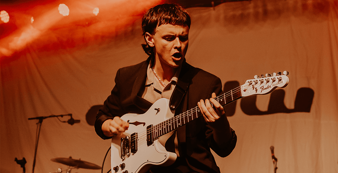 Promotional photo of the band Declan Welsh and the Decadent West used for their Munich concert.