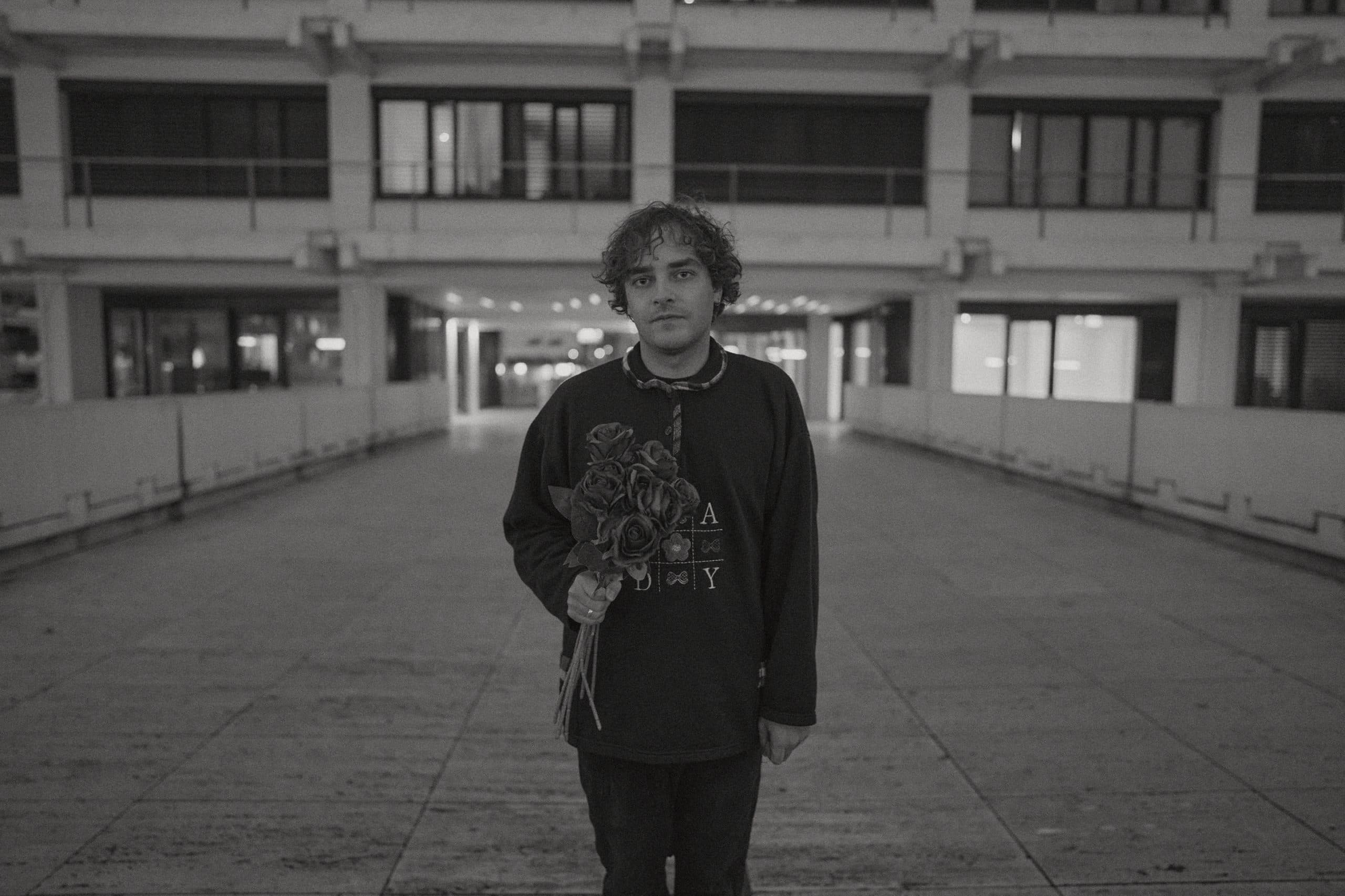 Promotional photo of the musician Quirinello for his 2026 album release concert.