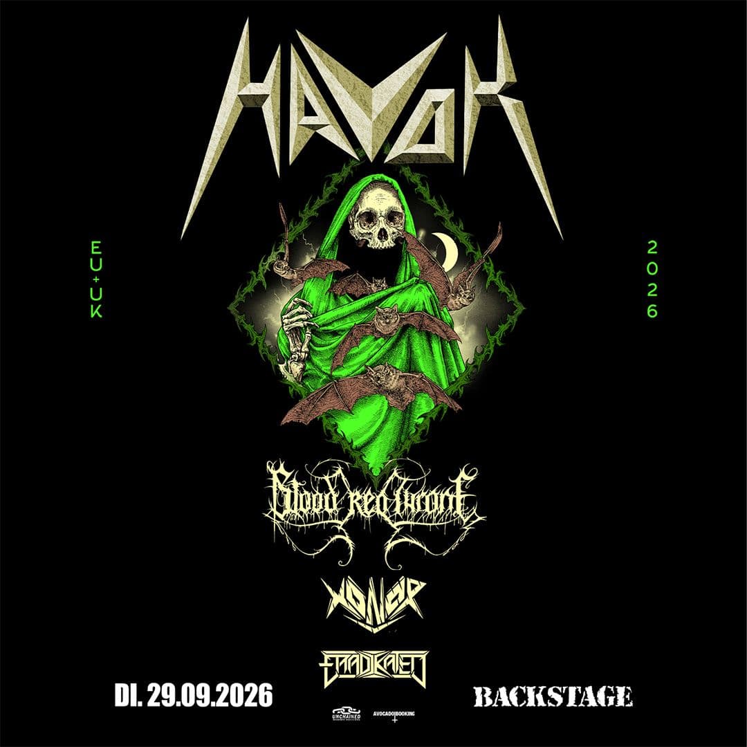 HAVOK - Live 2026 event poster