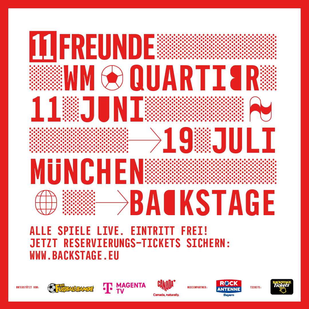 WIR ZEIGEN ALLE SPIELE DER FUSSBALL WM! event poster
