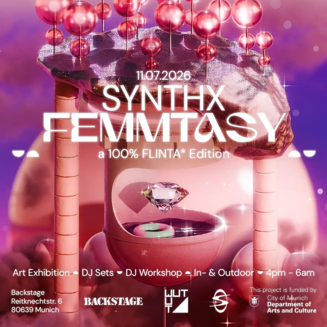SYNTHX - FEMMTASY event poster