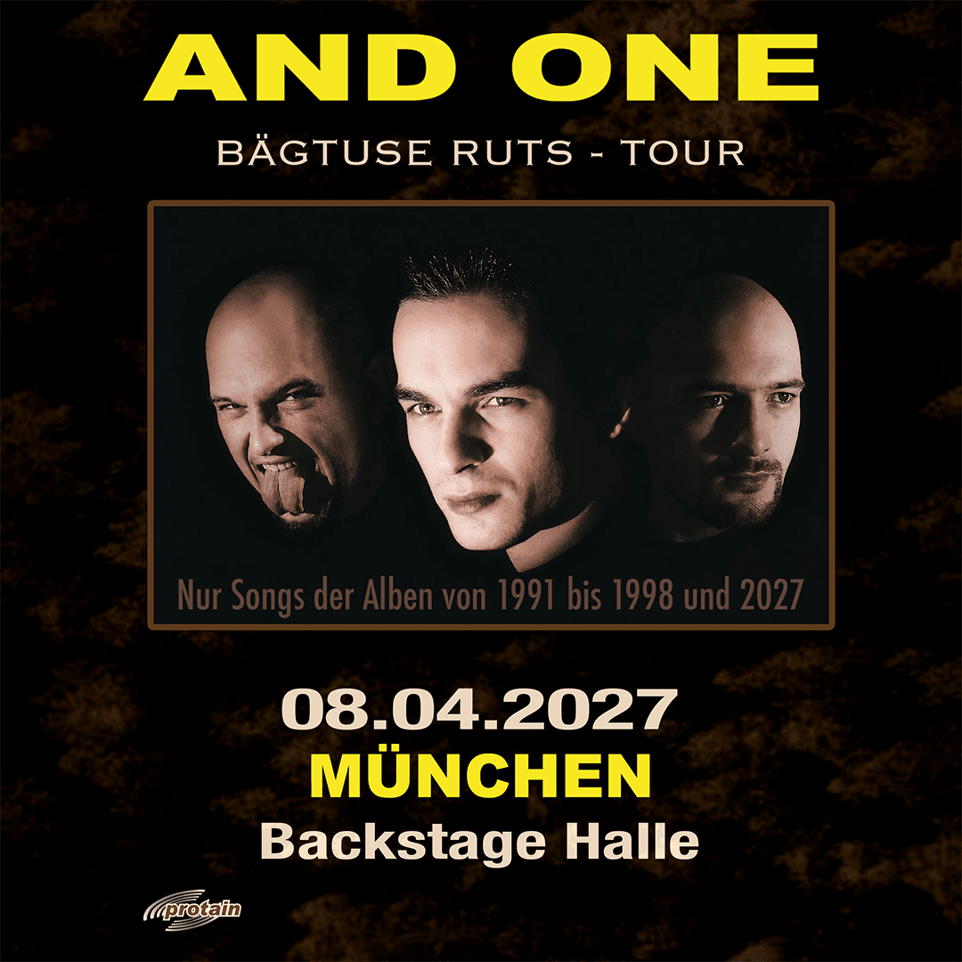 AND ONE - "BÄGTUSE RUTS"-Tour 2027 event poster