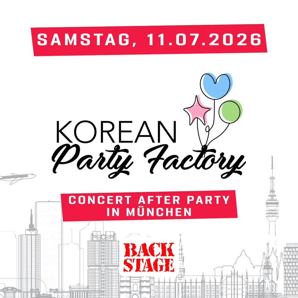 KOREAN PARTY FACTORY event poster