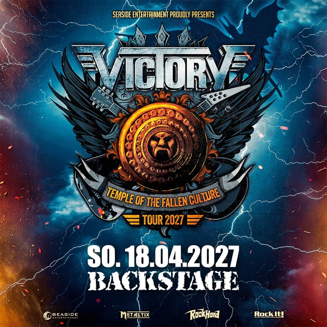VICTORY - TEMPLE OF THE FALLEN CULTURE TOUR 2027 event poster