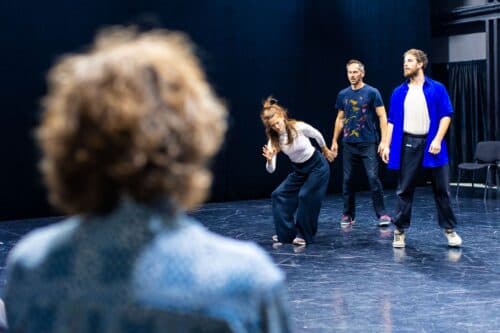Dancers pictured in a promotional image for WHAT THE FOLK.