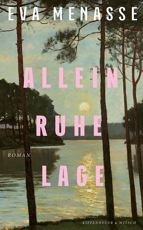 Book cover of Eva Menasse's novel Alleinruhelage.