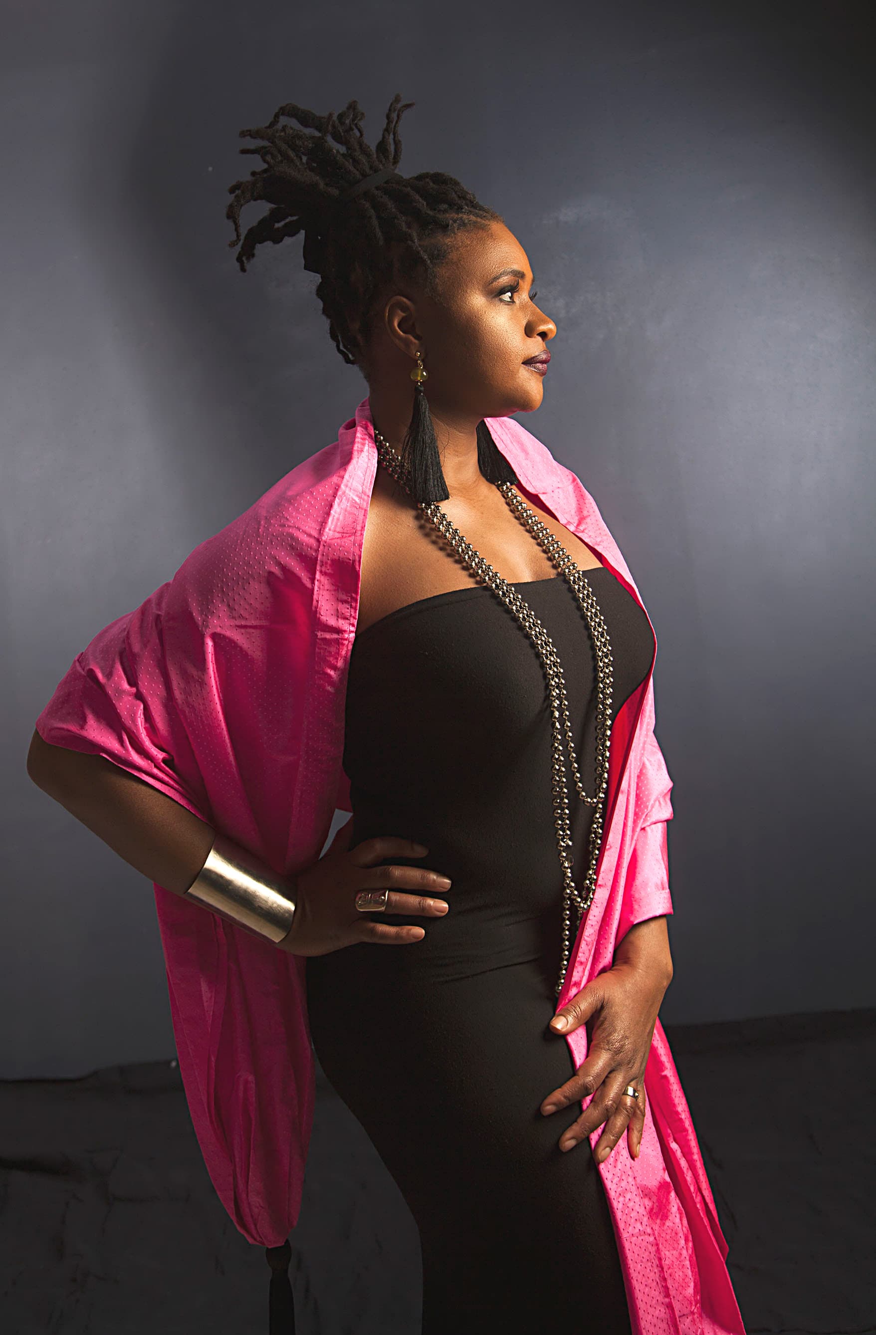 Portrait of singer Lizz Wright