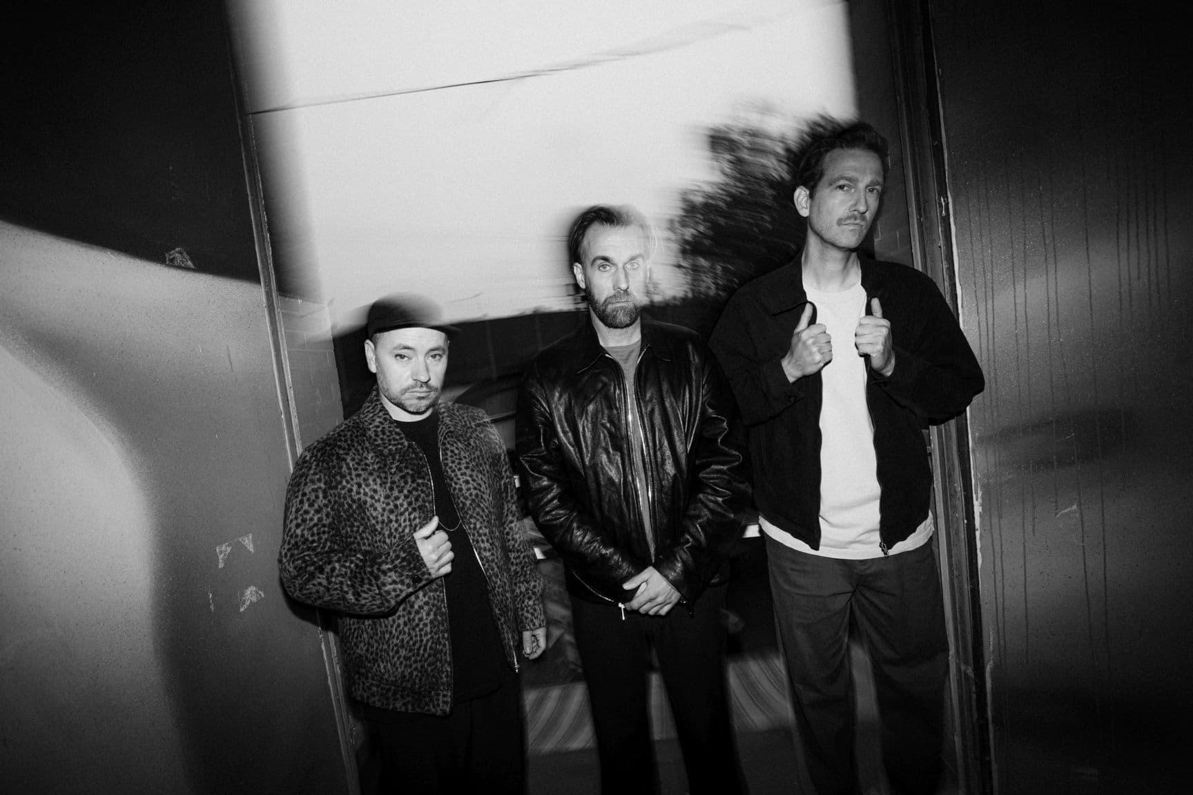 Press photo of band OK Kid