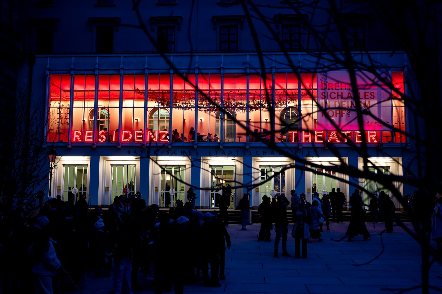 Inside the Residenztheater.