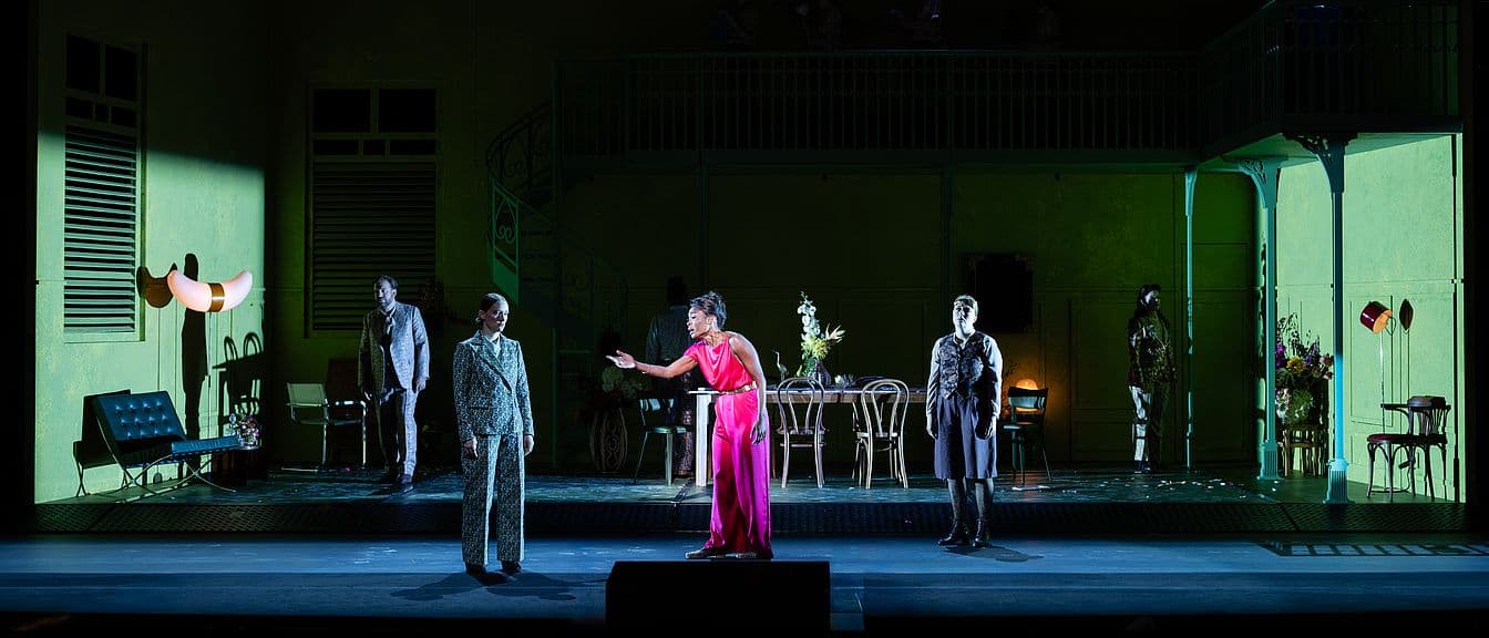 Production scene from Alcina at the Bavarian State Opera.